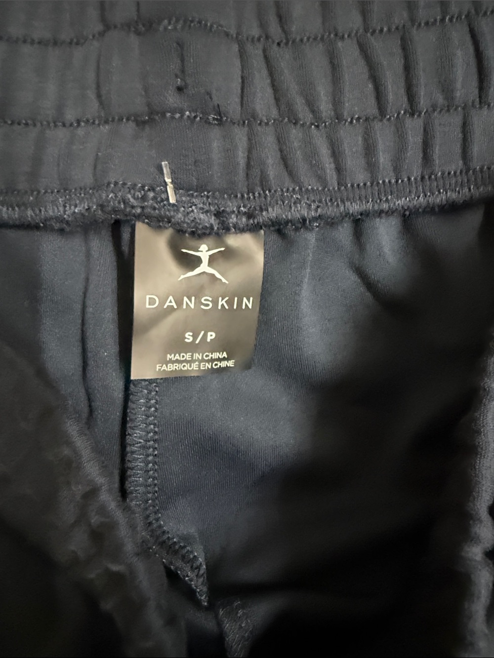 Danskin Woman’s Dark Navy Drawstring Joggers - Picture 2 of 3